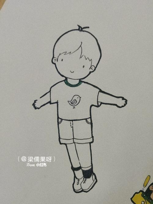 我飞起来了|简笔画(34)_简笔画_中性笔_简笔画教程_知识_艺术