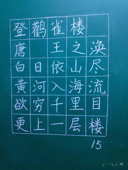 妙笔生花竞汉字之美二师附小青年教师粉笔字书写比赛