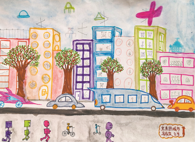 未来的城市 马筱奕 8岁 北京市