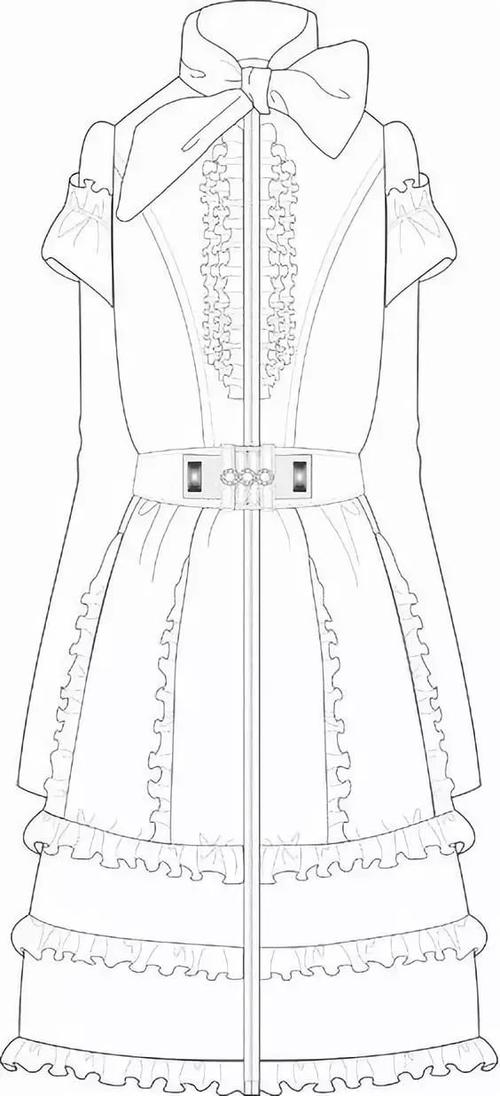 来源:无libo服装设计 ▎id:wulibo1992   今天整理了一系列连衣裙款式