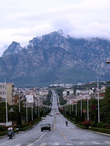 中国河南登封的早晨