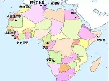 加蓬,几内亚,毛里塔尼亚,摩洛哥,埃及,津巴布韦,坦桑尼亚,利比里亚