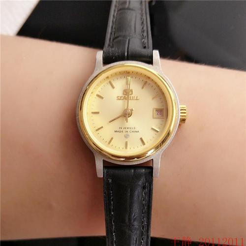 i海鸥老款手表海鸥机械表女款手动上弦机械母亲节送妈妈礼物