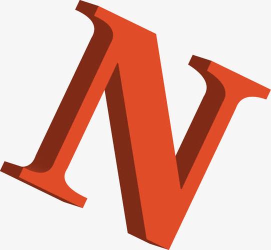 红色,字母,卡通,立体