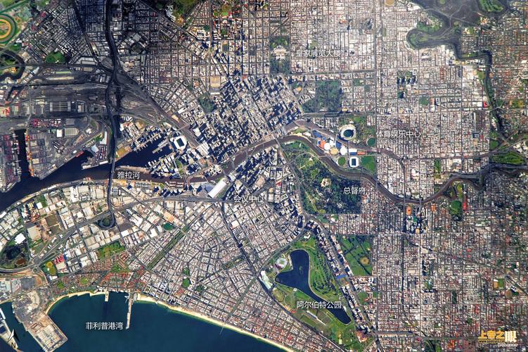 nasa每日一图:澳大利亚墨尔本