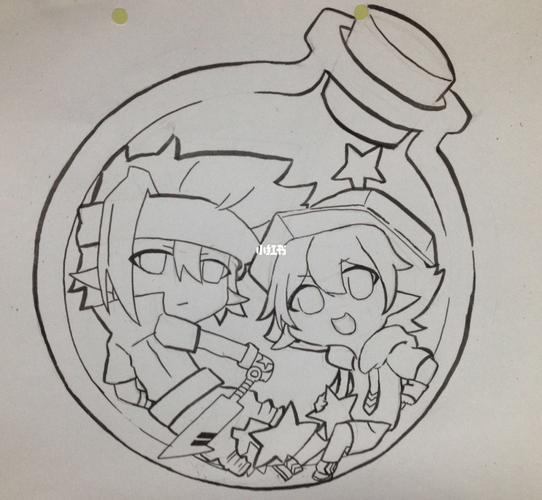 我是个涂色废废_凹凸世界_文化_绘画