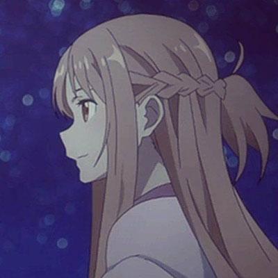 动漫人物情侣头像 亚丝娜,狐妖,六花