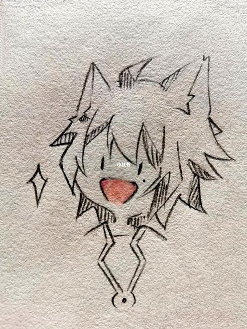 表情包凹凸世界鬼狐(含过程)_凹凸世界_表情包_沙发_兴趣爱好_绘画