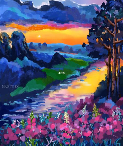 对比色的风景效果还是不错的哟771596_风景