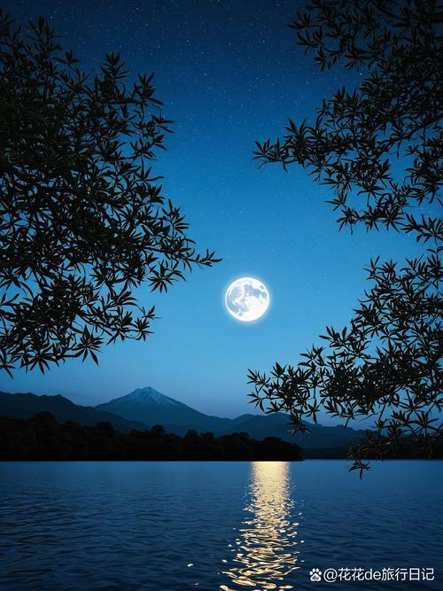 在杭州,月光洒落的地方总是别有一番风味 分享几