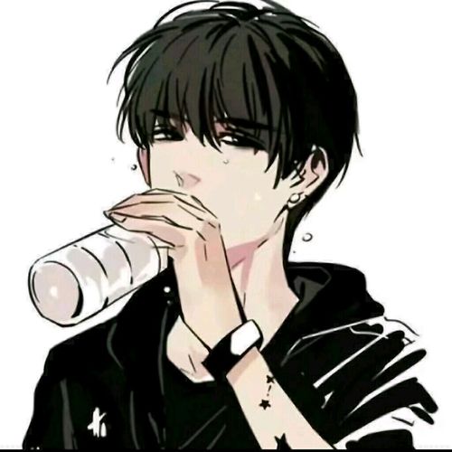 悦目暖男二次元男生qq头像