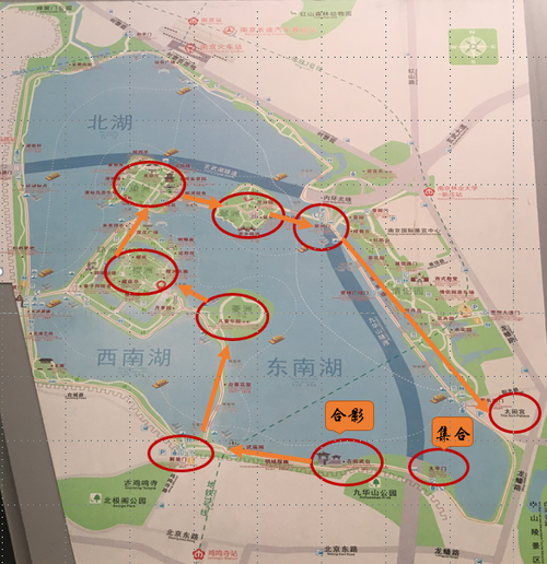 23号(本周四),让我们继续"清凉一夏",玄武湖环湖走吧!