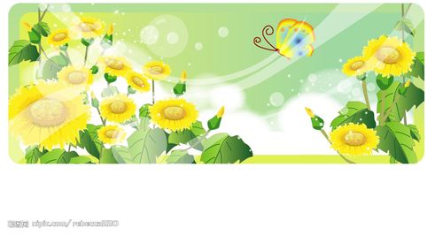 花园矢量图__自然风光_自然景观_矢量图库_昵图网.