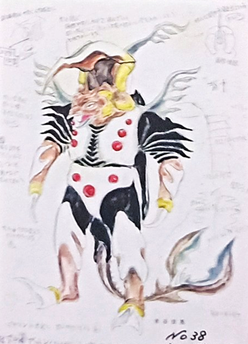 肯塔乌尔斯设计稿(米谷佳晃 作)