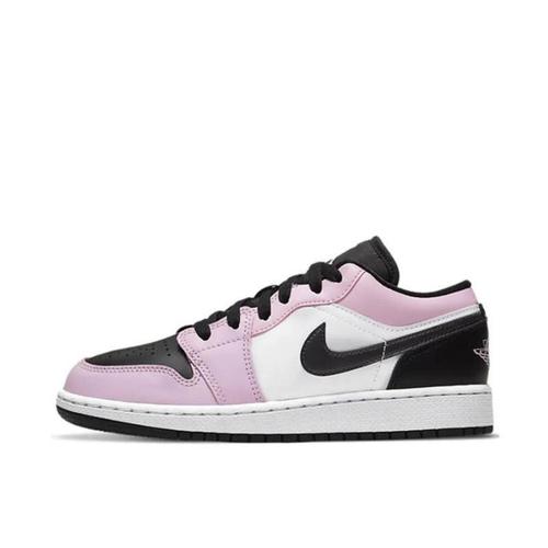 樱花粉女神黑粉脚趾中低帮554723lowaj1midjordan601air