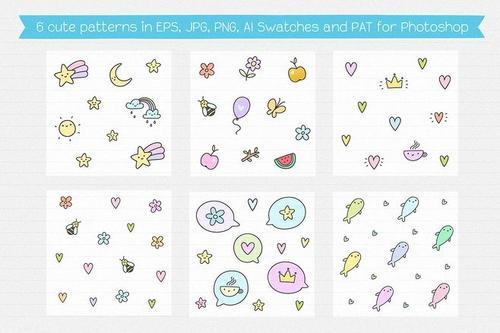 点缀装饰小图案简笔画