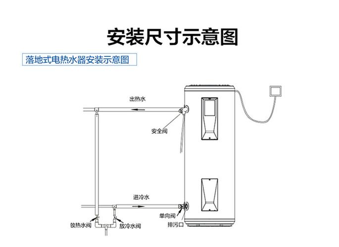 海尔电热水器200l大容量3kw速热家用理发落地式150l立式es200flc