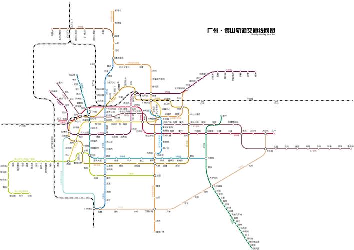 寻广州地铁规划图