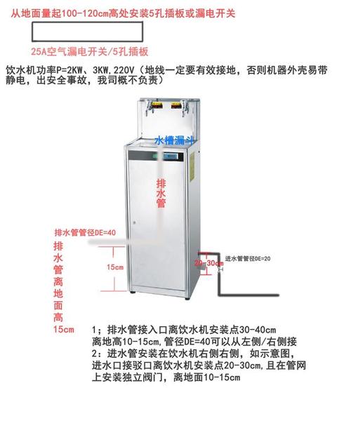 圣蓝2龙头直饮水机安装示意图