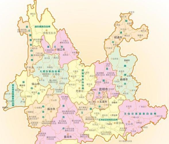 云南省的区划调整,中国23个省之一,为何有16个地级区划?