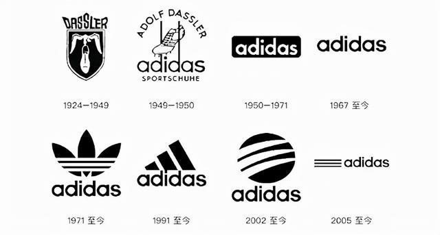阿迪达斯换新logo去掉文字只留图标