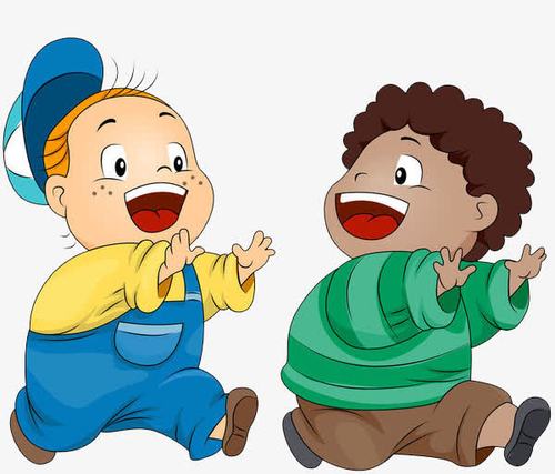 2个一起逃跑的男孩