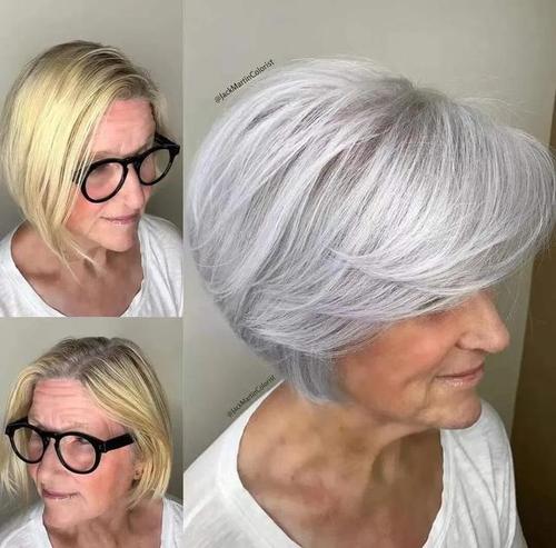 你的白发其实是加分项|发型|刘海|皱纹_网易订阅