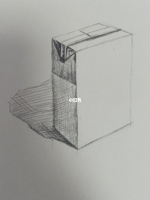 素描静物牛奶盒步骤_素描_牛奶_安阳市攻略_素描静物
