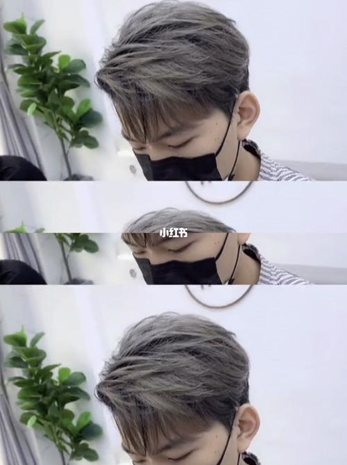 2021最火男士发色青木亚麻灰_发色_亚麻灰_东岛造型