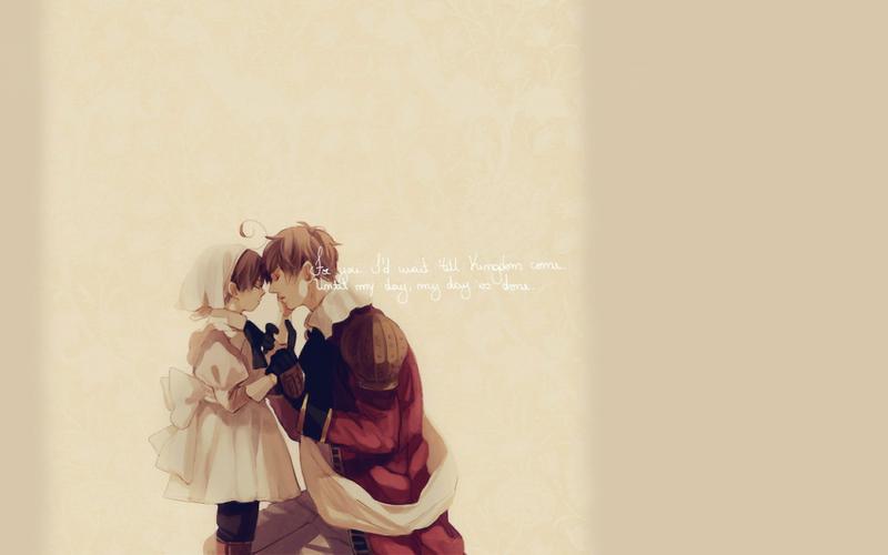 情侣,动漫,壁纸