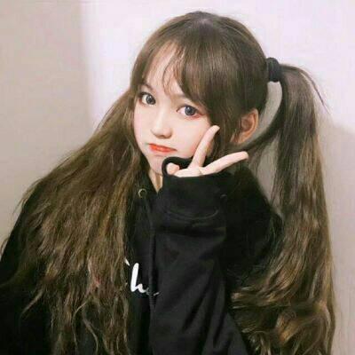 闺蜜头像两人一人一张学院风清新可爱