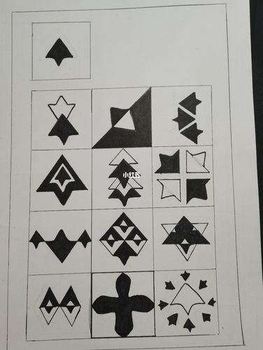 群化构成作业_临摹_群化构成_文化_绘画