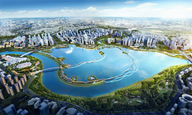 三星湖项目效果图 供图 广汉市委宣传部