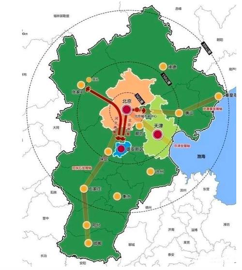 京津冀打造一核双城三轴 荣盛等企业迎来新机遇
