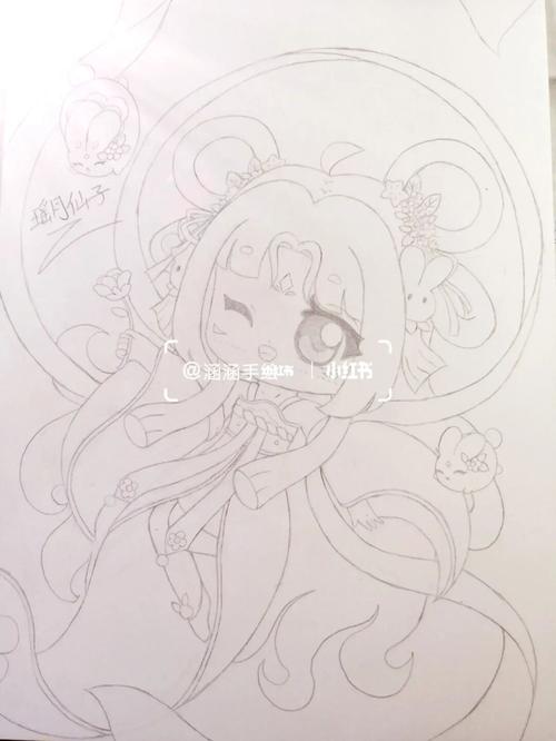 迷你世界瑶月仙子(原创)_迷你世界_兴趣爱好_绘画