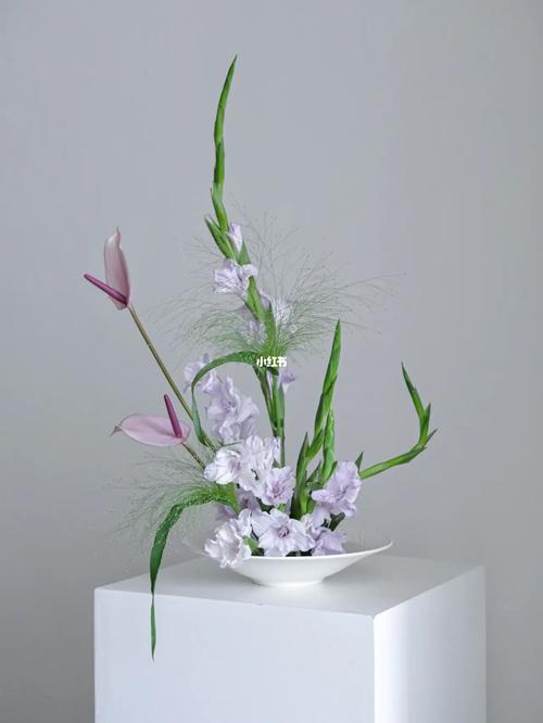 花艺设计|剑兰_花艺_设计_夏天去哪玩_家居家装_家居装饰_花艺