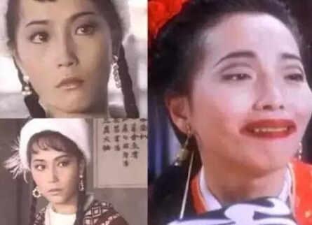 娱乐资讯 >> 正文 但年轻时的苑琼丹也曾是大眼睛瓜子脸的美女.