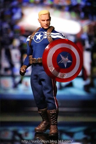 mezco 蚂蚁厂 one:12 美国队长 潜行版