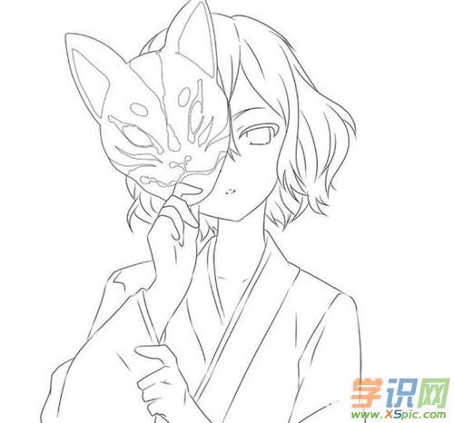 手绘动漫简单图片铅笔画_手绘动漫简单素材铅笔画