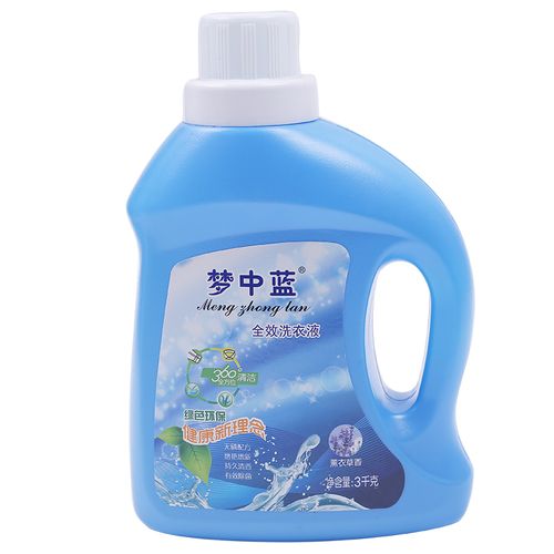 梦中蓝正品包邮洗衣液3kg手洗机洗内衣持久留薰衣草香