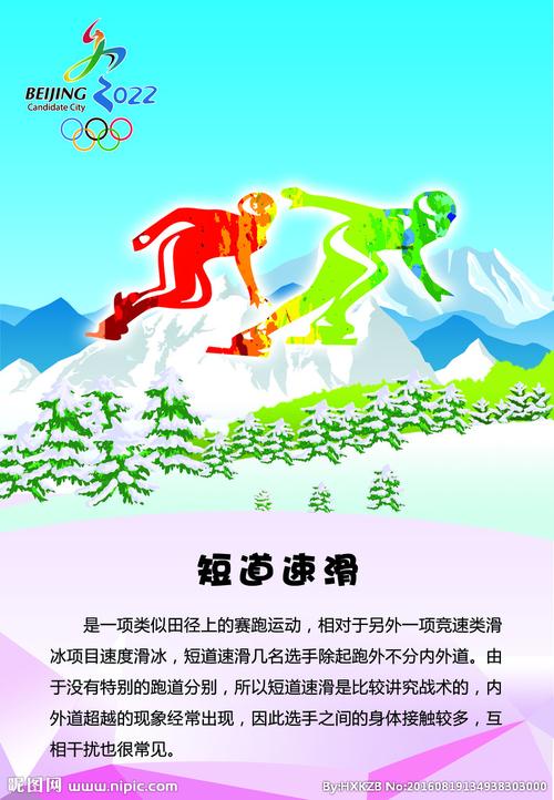 短道速滑图片