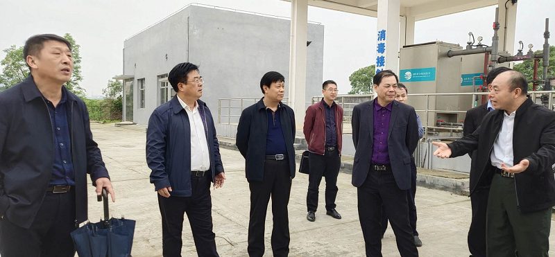 吉安市人大执法检查组来永丰县开展水污染防治法执法检查