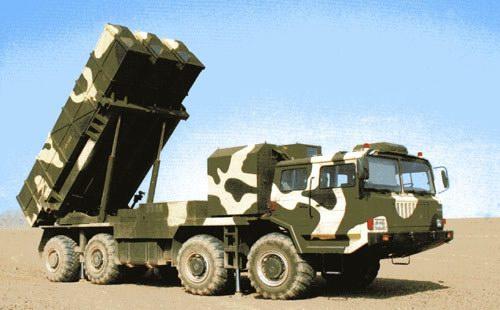 ws-2型多管制导火箭发射车 图片:四川航天工业总公司