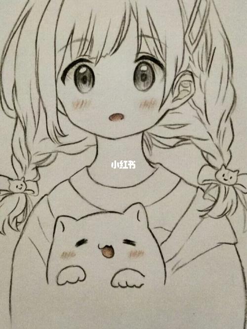 动漫人物简笔画_绘画_动漫_简笔画_人文_绘画