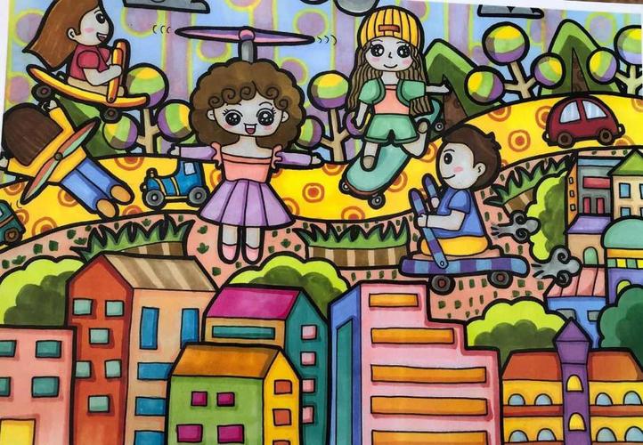 青岛长江学校小学部儿童画社团