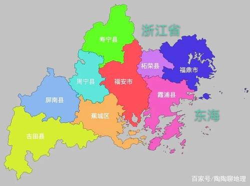 宁德市各地建成区面积排名,最小是寿宁县,你的家乡排