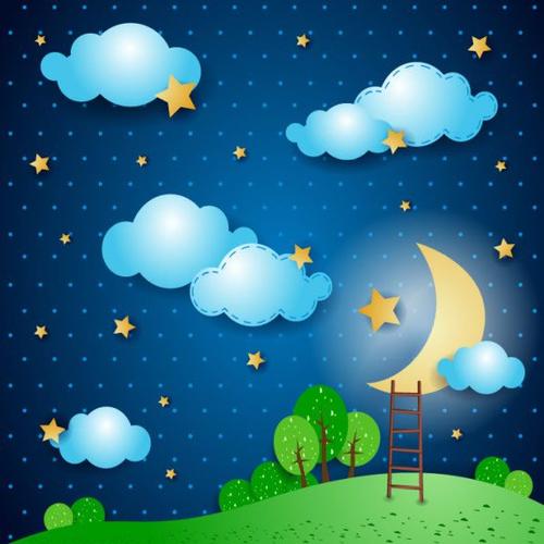 卡通星空图片的搜索结果_百度图片搜索