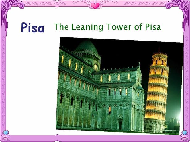 pisa the leaning tower of pisa