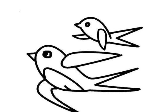 下面就让我们一起来欣赏一下关于小燕子的简笔画吧.