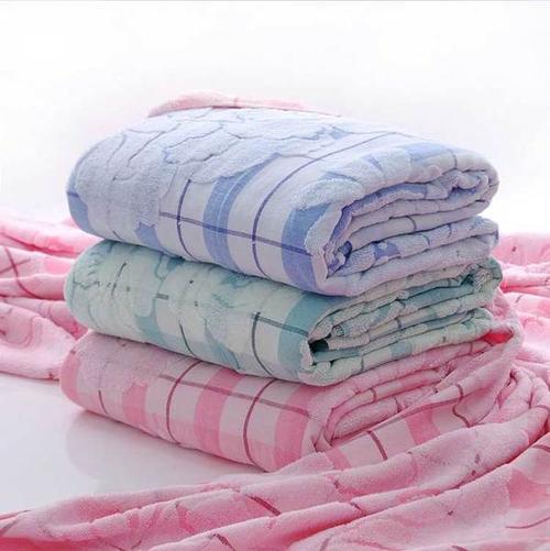 [毛巾厂家直销] 老式毛巾被纯棉单人全棉夏季双人大人夏凉被毛巾毯子